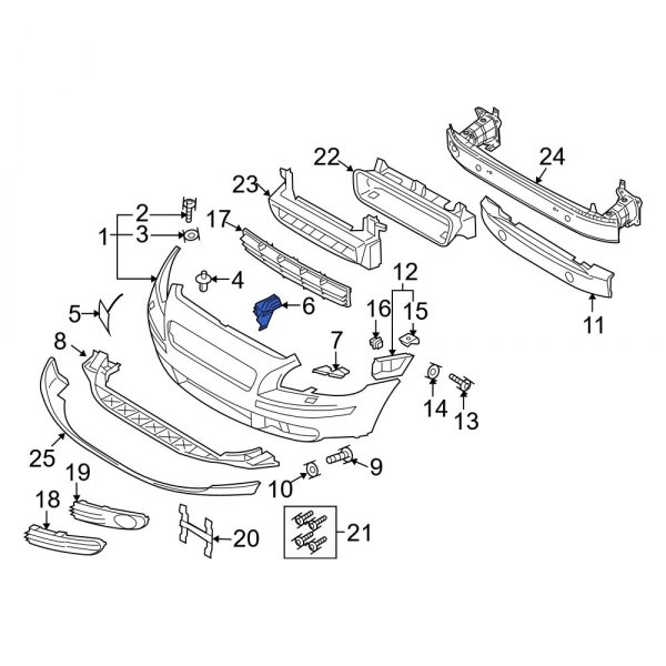 Bumper Cover Bracket