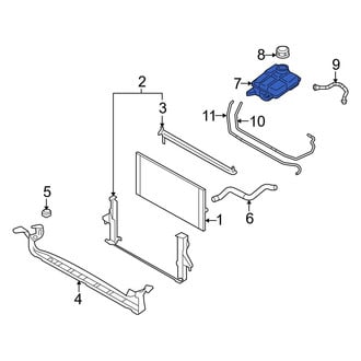 Volvo OE - Engine Coolant Reservoir
