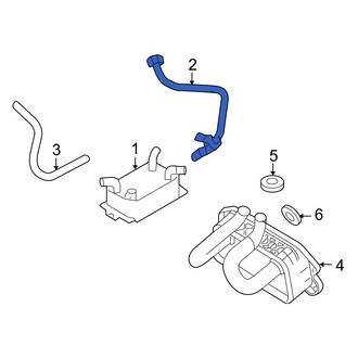 Volvo OE - Automatic Transmission Oil Cooler Hose