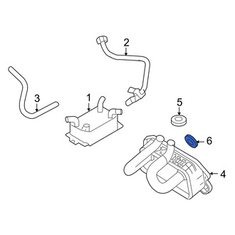 Volvo OE - Engine Oil Cooler O-Ring