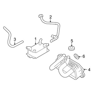 Volvo OE - Cooling - Engine Oil Cooler (2.4L)