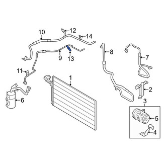 Volvo OE - A/C Refrigerant Pressure Sensor