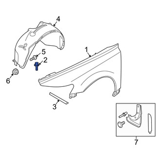 Volvo OE - Fender Bolt