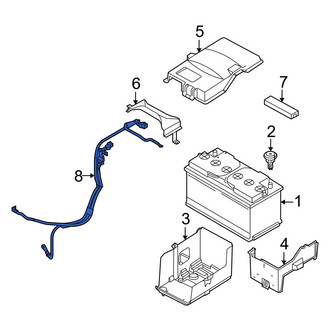 Volvo OE - Battery Cable
