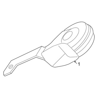 Volvo OE - Electrical - Horn