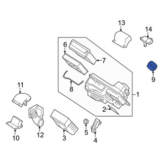 Volvo OE - Engine Air Intake Hose