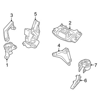 Volvo OE - Engine / Transaxle - Engine & Transmission Mounting (2.4L)