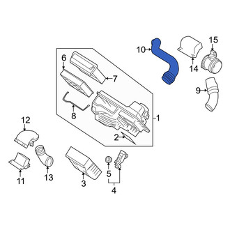 Volvo OE - Engine Air Intake Hose