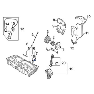 Volvo OE - Engine Oil Drain Plug