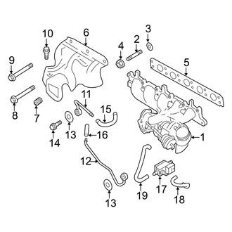 Volvo OE - Engine / Transaxle - Turbocharger & Components (2.5L)