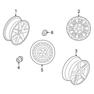Volvo OE - Wheels (2.4L / 2.5L)