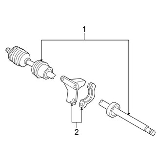 Volvo OE - Front Suspension - Drive Axles (T5 / T5 R-Design)