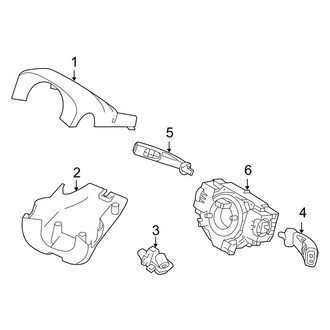 Volvo OE - Steering Column - Shroud, Switches & Levers (T5 / T5 R-Design)
