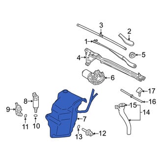 Volvo OE - Front Washer Fluid Reservoir
