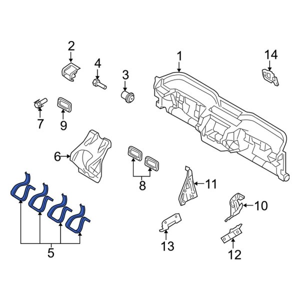 Instrument Panel Mounting Bracket