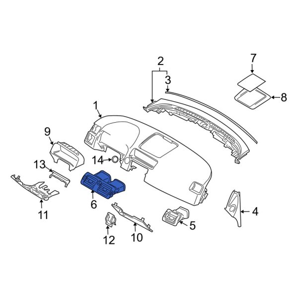 Dashboard Air Vent