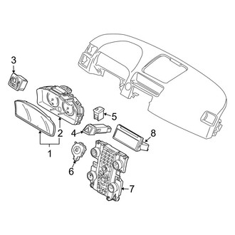 Volvo OE - Instrument Panel - Cluster & Switches (2.4i / T5 R-Design)