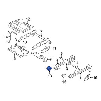 Volvo OE - Seat Heater Control Module