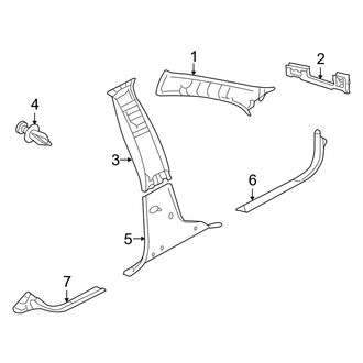 Volvo OE - Pillars, Rocker & Floor - Interior Trim