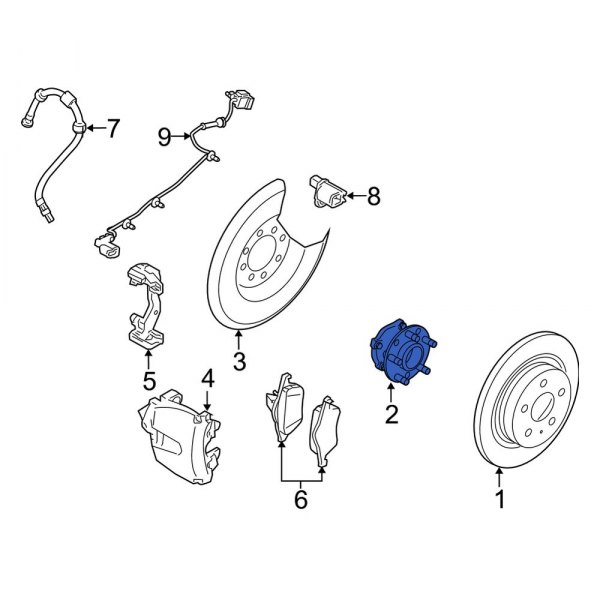 Wheel Bearing and Hub Assembly