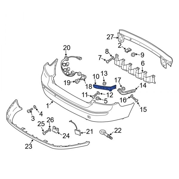 Bumper Cover Bracket