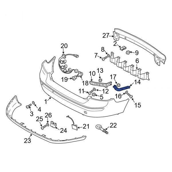 Bumper Cover Bracket