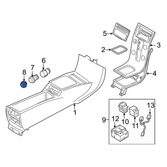 Volvo OE - 12 Volt Accessory Power Outlet Cover