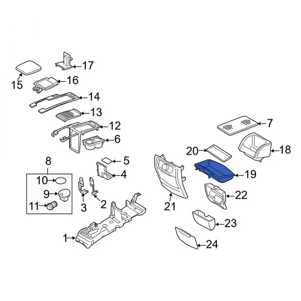 Console Tray