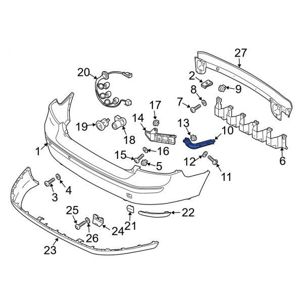 Bumper Cover Bracket