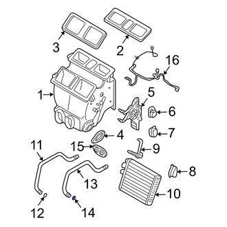 Volvo OE - Engine Coolant Pipe O-Ring