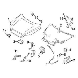 Volvo OE - Hood & Grille - Hood & Components