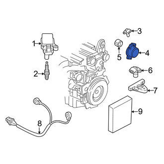 Volvo OE - Engine Camshaft Position Sensor Bracket