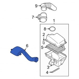 Volvo XC90 Air Filter Housing Boxes & Parts — CARiD.com