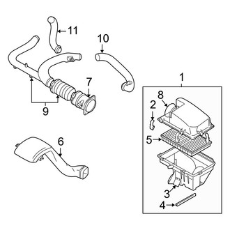 Volvo OE - Engine / Transaxle - Air Intake (2.9L)