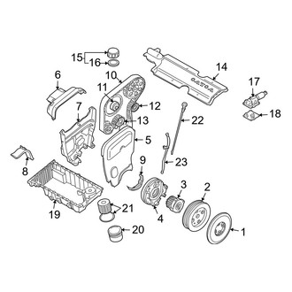 Volvo OE - Engine / Transaxle - Engine Parts (2.9L)