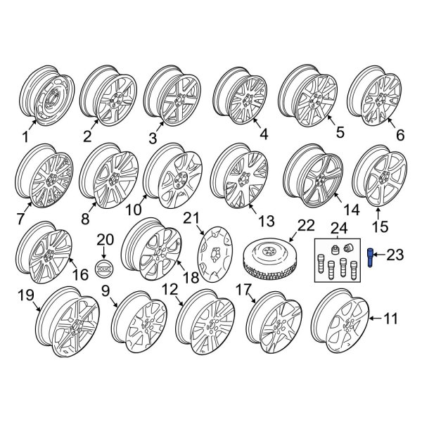 Wheel Lug Bolt