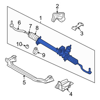 Volvo OE - Rack and Pinion Assembly