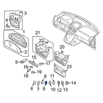 Volvo OE - Combination Switch