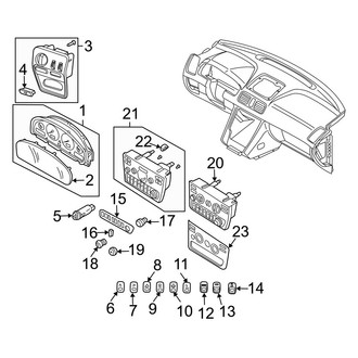 Volvo OE - Instrument Panel - Cluster & Switches (3.2)
