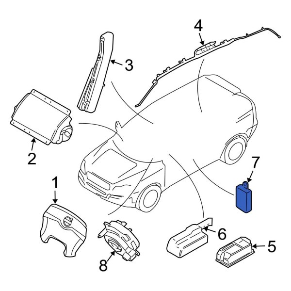 Air Bag Impact Sensor