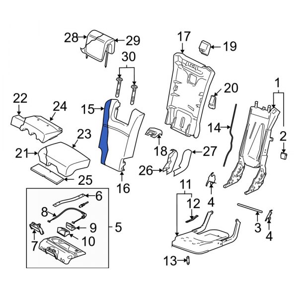 Seat Back Cushion