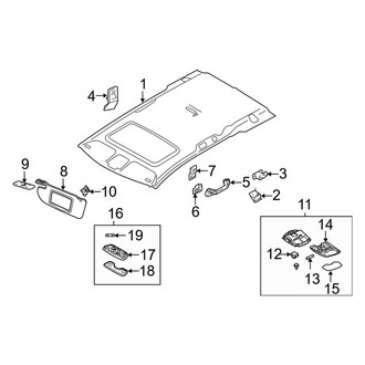 Volvo OE - Roof - Interior Trim