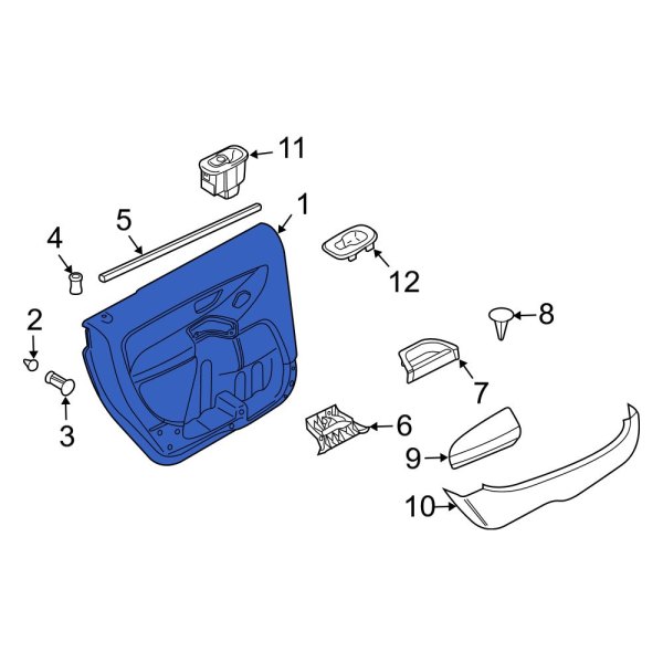 Door Interior Trim Panel