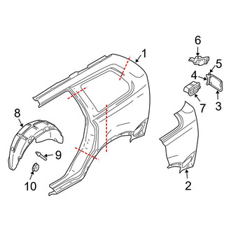 Volvo OE - Quarter Panel & Components