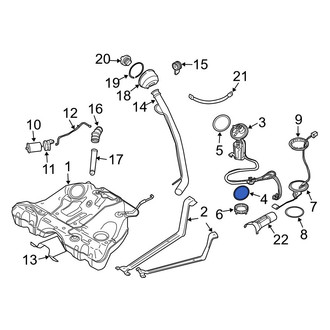 Volvo OE - Fuel Pump Tank Seal
