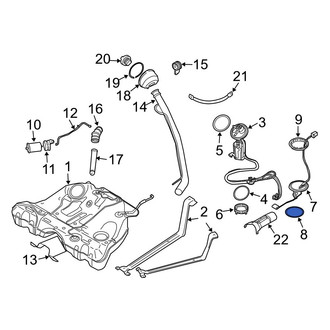 Volvo OE - Fuel Pump Tank Seal