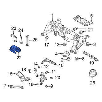 Volvo OE - Rear Suspension Ride Height Sensor