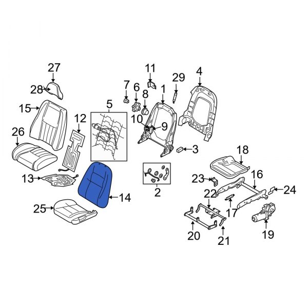 Seat Back Cushion