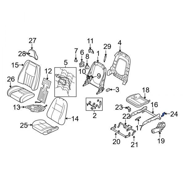 Seat Frame Bracket