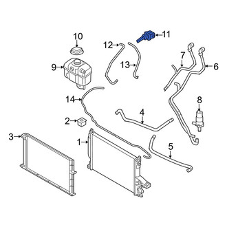 Volvo OE - Engine Coolant Level Sensor